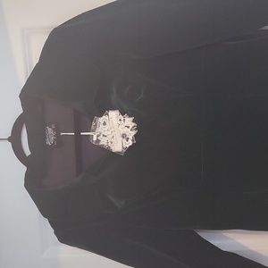 Emerald green velvet hearts and roses size 10